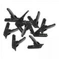 thumbnail image 1 of 3 X 10 Clips Para Toldo De Lona Reutilizables Para Cubiertas De Vehículos De Acampada Y Cubiertas De Piscinas, Color Negro, 1 of 8