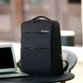 thumbnail image 3 of WIZUTIZ Laptop Backpack 15 Inch Large Travel Backpack For Men Women Computer Work Business College Backpack Bookbag Carry Backpack With USB Port Womens Large Solid Bags Waterproof Durable Bag Black, 3 of 5