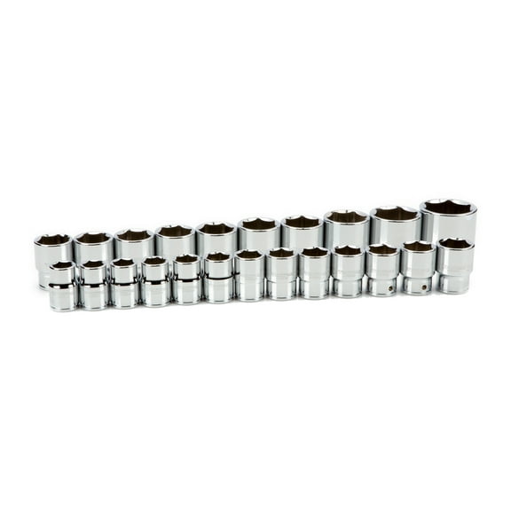 TEKTON 3/4 Inch Drive 6-Point Socket Set, 23-Piece (19-50 mm) | SHD93014
