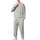 thumbnail image 2 of Yaoyar Men's Tracksuit Solid Color 2 Piece Long Sleeve Pullover Jogging Tracksuit Athletic running Casual Sportswear, 2 of 3