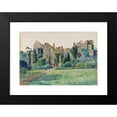 thumbnail image 2 of Cass Gilbert 14x11 Black Modern Framed Museum Art Print Titled - Compton Castle, Devonshire, England (1928), 2 of 5