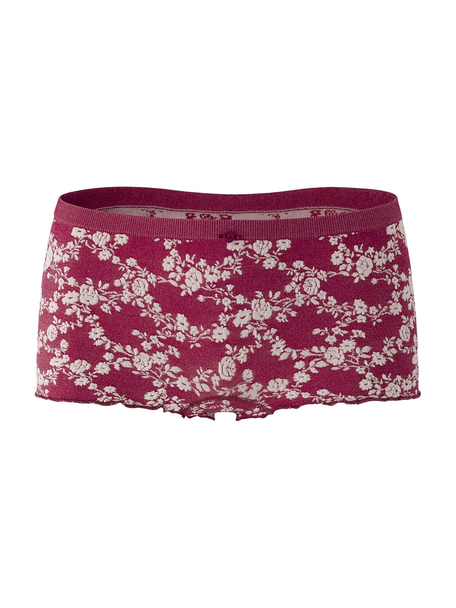 Mills by Millie Bobby Brown Women's Floral Seamless Boyshort Panties, Sizes XS-XXXL