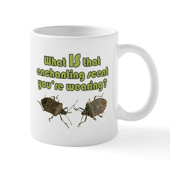 CafePress - Stink Bugs Enchant Lgt Mugs - 11 oz Ceramic Mug - Novelty Coffee Tea Cup