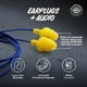 thumbnail image 3 of Plugfones Auriculares con tapones para los oídos básicos Auriculares híbridos con tapón para los oídos Clasificación de reducción de ruido de 25 dB Auriculares de trabajo con cable Auriculares con red, 3 of 5