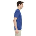 thumbnail image 2 of Gildan G470 Men's Tech Short-Sleeve Performance T-Shirt Marbled Royal 3XL, 2 of 3