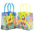 thumbnail image 1 of Spongebob Squarepants Reusable Party Favor Goodie Small Gift Bags 12 (12 Bags) by Nickelodeon, 1 of 1
