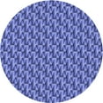 thumbnail image 1 of Ahgly Company Indoor Square Patterned Sky Blue Dress Blue Area Rugs, 3' Square, 1 of 1