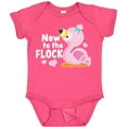 thumbnail image 3 of Inktastic New to the Flock Cute Baby Flamingo Boys or Girls Baby Bodysuit, 3 of 5