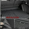 thumbnail image 6 of Floor Mats Cargo Mat Set for Honda CRV 2026 2025 2024 2023 Car Mat Accessories(Include Hybrid), All Weather TPE Cargo Liner Door Sill Protectors for CR-V Gas Hybrid(Full Set Mats), 6 of 9