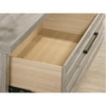 thumbnail image 3 of Roundhill Furniture 3-Piece Wood Bedroom Set, Queen Panel Bed and Two Nightstands, Weathered Gray, 3 of 14
