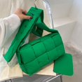 thumbnail image 1 of Bolso tejido, bolso de mensajero informal, bolso de algodón de gran capacidad para mujer, 1 of 5