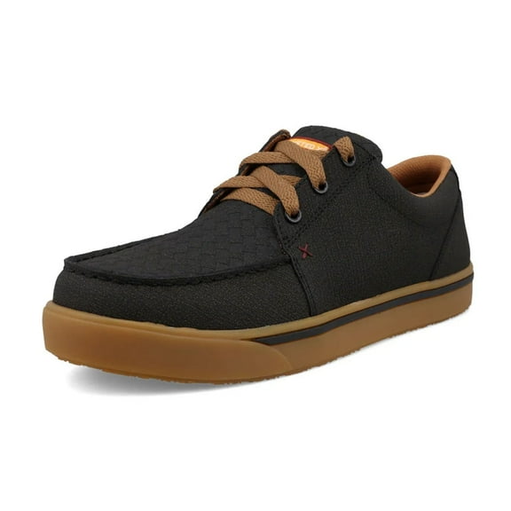 TWISTED X Adult Male Work Kicks Casual Shoes, Color: Charcoal, Size: 10.5, Width: M