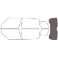 thumbnail image 2 of Rvinyl Window Tint Kit Compatible with Mini Countryman 2011-2016 - Rear Windshield Precut Kit - 35%, 2 of 8