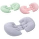 thumbnail image 5 of Almohada del embarazo del oído para las mujeres embarazadas, almohada suave del cuerpo del embarazo, parte posterior, cadera, ayuda de la pierna, y almohada del embarazo con la caja ajustable, 5 of 5