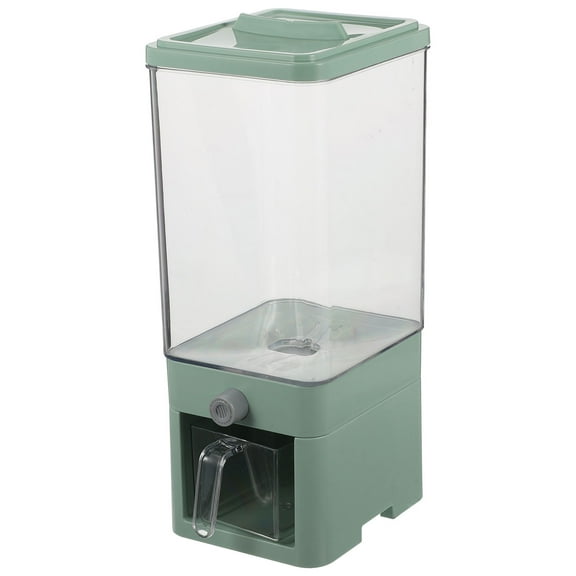 LOLIPPYY Lentil Dispenser 1Pcs 33.5X15.5X13CM Green for Food Storage in Home Kitchens
