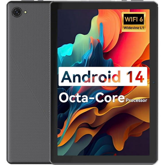 Tablet,10.1" Android Tablet with Octa-core Processor 8GB RAM 64GB ROM HD IPS Touchscreen 8H Battery