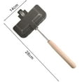thumbnail image 5 of Pebbuoy Sandwich Maker Nonstick Grill Pan for Breakfast Hot Dog Toaster Grilled Cheese Maker Omelets Toast Baking Pan for Camping Dorms Offices, 5 of 6