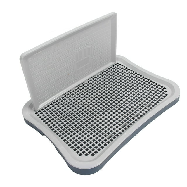 Plateau de Pot pour Chien, Bac à Litière Mural Personnalisé pour Chien, Plateau de Pot pour Urination Planifiée pour Chien, Conception en Maille, Toilette Intérieure pour Chien, Toilette d'Entraînement pour Chiot