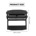 thumbnail image 4 of MasteelfCA 1Pc Webbing Strap Lock Buckle Useful Replacement Buckle Zinc Alloy Buckle, 4 of 7