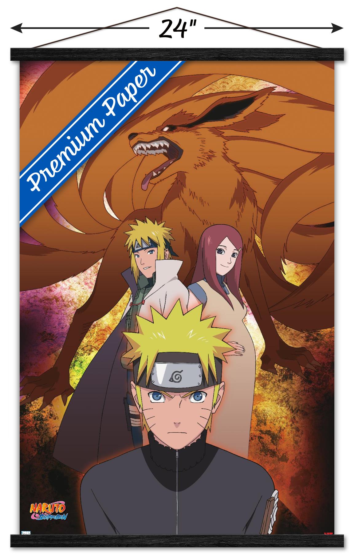 Naruto poster: superior matte paper poster