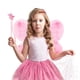 thumbnail image 1 of Disfraz de hada para niños, alas de mariposa, disfraz de princesa, para niñas EQLEF EQLEF, 1 of 2