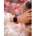 thumbnail image 4 of 4 piezas compatibles con Apple Watch Strap Scrunchie Soft Cloth 38mm 40mm 41mm /42mm 44mm 45mm Cute Printed Watch Bands Mujer Pulsera elástica para Apple iWatch 7/SE/6/5/4/3/2/1 JFHHH pequeña, 4 of 5