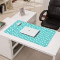 thumbnail image 3 of Long Mouse Pads for Desk,Light Blue Cartoon Unicorn Pattern Desk Mats on Top Of Desks, Desk Mouse Pad Extra Large with 3mm Non-Slip Base and Stitched Edge for Gaming,Office,Work,Home 31.5"x15.7", 3 of 6