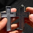 thumbnail image 6 of CROPD Squids Necklace Game, Thanos Necklace, Cross-Shaped Necklaces with Secret Compartment, Squid Thanos game cross Pendant Necklaces, Stainless steel material, No Gemstone, 6 of 6