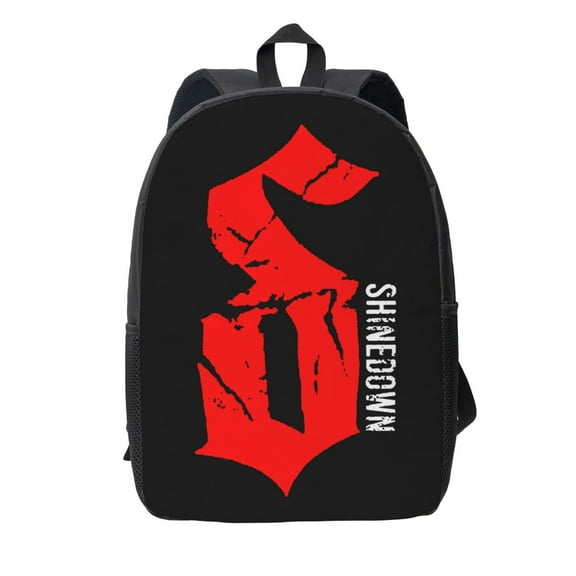 Shinedown Backpack Simple Lightweight Backpack Fashion Travel Backpack Laptop Backpack 17 Inch