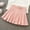 Pink, variant on UANWENN Girls Pleated Skirt School Skirt Mini Skirt Pleated Cheer Skirt Casual Skater Skirt Girls Flannel Children Place Dresses for Girls Baby Holiday Christmas Dress Dresses for Baby Girls 1st