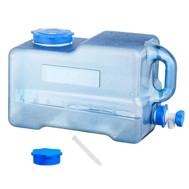 Contenedor de agua Cola para acampar tanque grande 19L