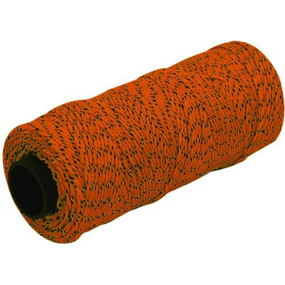 Marshalltown ML614 Mason's Line 500-Foot Orange & Black Bonded Nylon