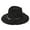 Black, variant on Summer Holiday Casual Style Sun Hat Panama Style Shade Bowler Hat River Rafting Hats One Size