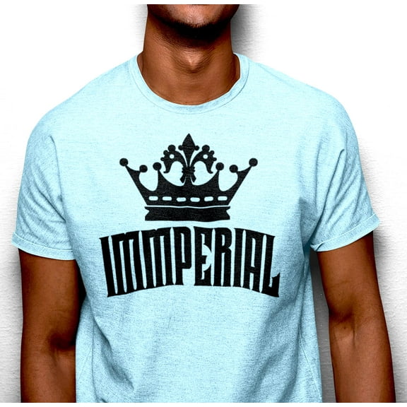 Immperial Wear King Crown Solid Color T-shirt