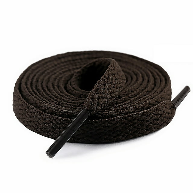 Maoww Polyester Flat Shoelaces Replacement Cord Shoe Lace for Running Shoes/Boots/Skates Color Random