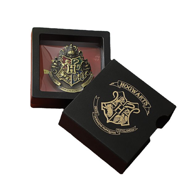 Harry Potter - Insignia de pin de la casa de Gryffindor que incluye caja de regalo