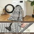 thumbnail image 2 of 4x6 Outdoor Rug Braided Indoor Outdoor Rugs Carpet Non Slip Outdoor Patio Rug with Rubber Particles Backing, Boho Outdoor Area Rug for Patio Dec, 2 of 7