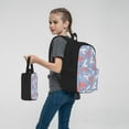 thumbnail image 7 of Disketp Cartoon Poodle Dog Large Capacity Backpack Lunch Bag Pencil Case Combination 3 Piece Set for Student, 7 of 7