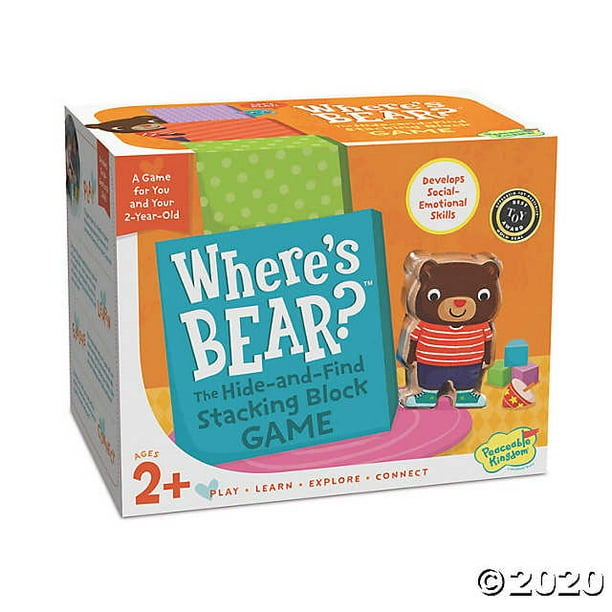 Where's Bear? Early Learning 1 Piece