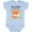 AE-Light Blue, variant on Inktastic My Papa Loves Me Little Fox Boys or Girls Baby Bodysuit