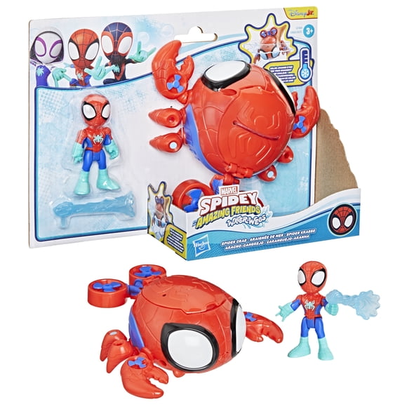 Set de juego Hasbro Spidey and his Amazing Friends Aracno-Cangrejo
