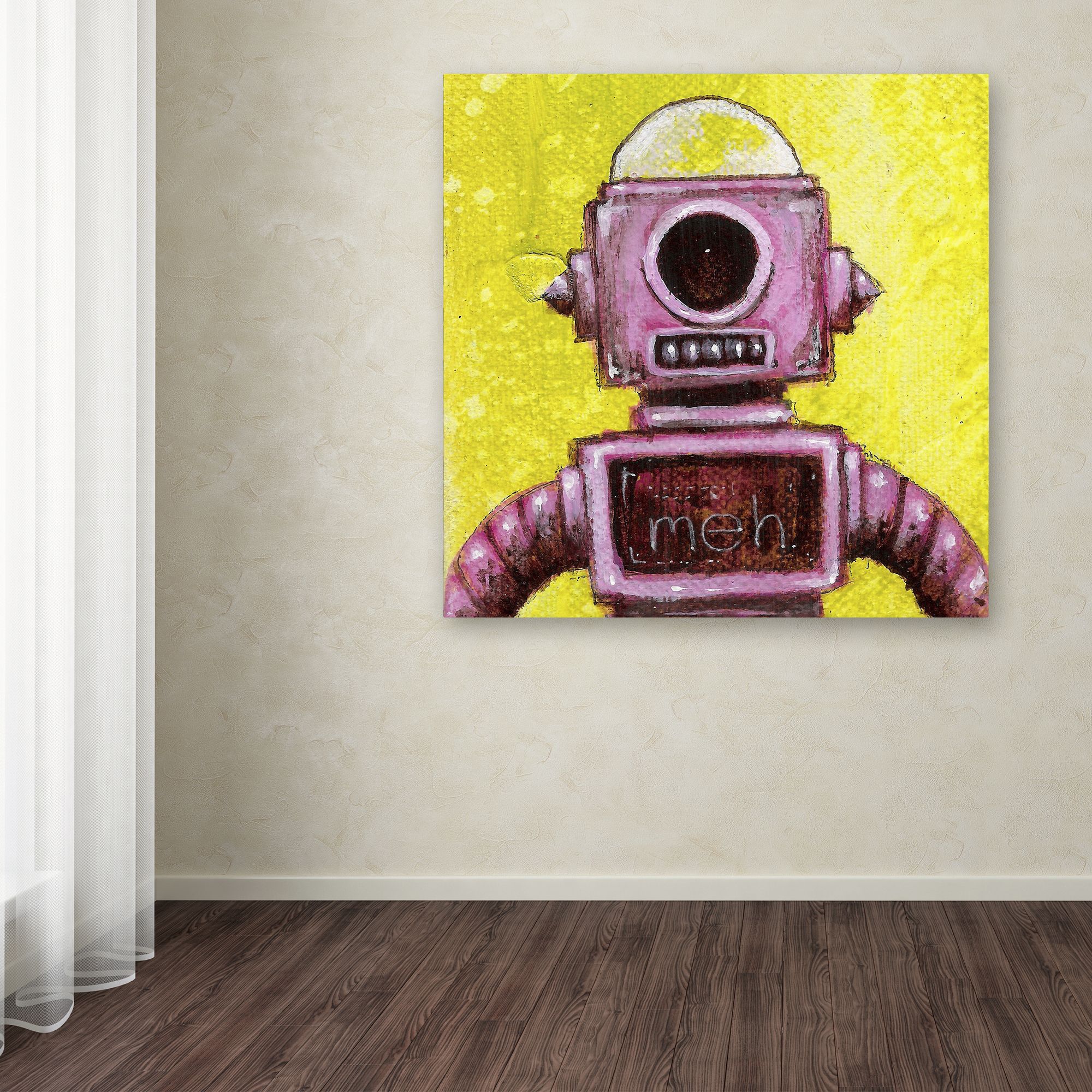 Trademark Fine Art 'Mehbot' Canvas Art by Craig Snodgrass