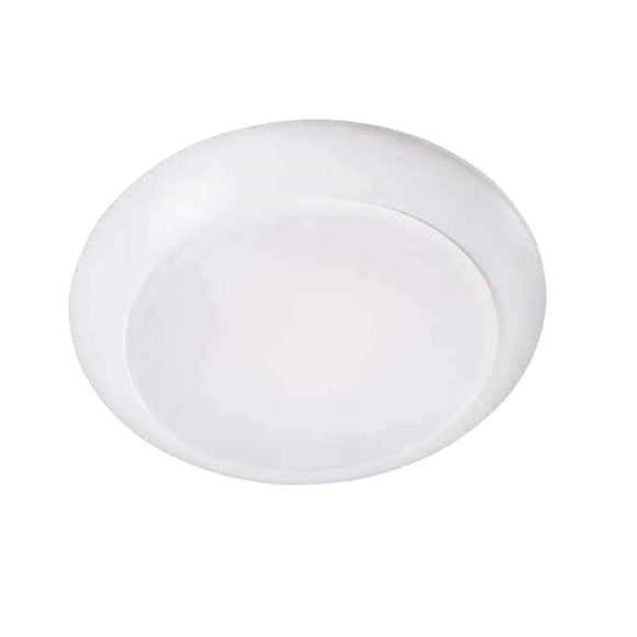 Topaz Lighting 4" LED Surface Mount Disk Light, 12W, Dimmable, White, 3000K