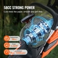 thumbnail image 3 of Motosierra a gasolina VEVOR 58 CC 20 3,22 HP, 3 of 9
