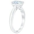 thumbnail image 2 of Pompeii Platinum 1 Ct Radiant Cut Diamond Solitaire Engagement Ring Lab Grown, 2 of 4
