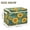 The Sky Undulates Like Waves, variant on IAUYY 42*32*30cm Storage Bin with Lid Storage Boxes with Handles,300D Oxford Fabric+Hollow Board Applicable to Clothes Storage Office Storage,The Sky Undulates Like Waves