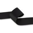 thumbnail image 2 of Keedil® Grosgrain Taffeta Polyester Ribbon For Gift Wrapping, Bows, Sewing, Crafting, Hair Accessories, & Décor (2.25") - Black (25 Yards), 2 of 2