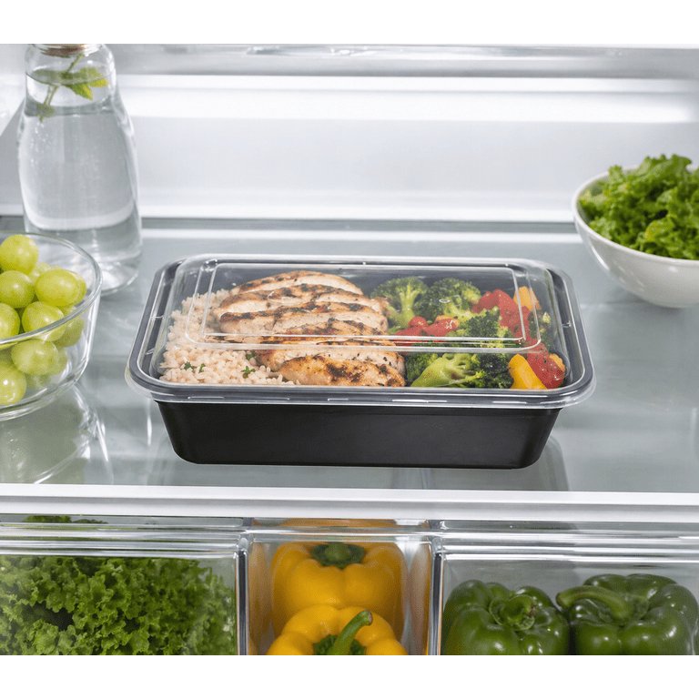Mainstays 10-Piece Single Compartment Meal Prep Containers with
