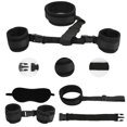 thumbnail image 4 of Soft Bondage Restraints BDSM Kit Couple Sex Toys Neck to Wrist Behind Back Handcuffs Collar Adult Sex Straps SM Game Play Gear, 4 of 5