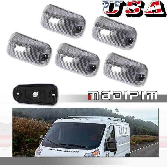 For 2014 - 2023 RAM Promaster 1500 2500 3500 Front Cab Roof Driving Light Housing -